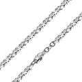 trendor Königskette Silber 925 Halskette Stärke 3,2 mm 75144-60 60 cm