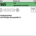 200er PACK(Stk)  000965041079050025 Senkschraube DIN 965 Kreuzschlitz-PH M 5 x 2