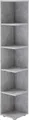 BEGA OFFICE Eckregal Corner Light, mit 5 offenen Fächer, 24x25,7x141 cm