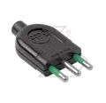 Stecker 2 Polig + Erde 16A 220V Breite