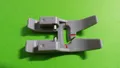 Teflonfuß für Pfaff und Gritzner Nähmaschinen mit IDT system Leder,Filz,Neopren