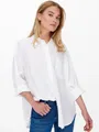 ONLY Longbluse ONLTOKYO L/S LINEN BLEND SHIRT mit Leinen