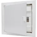 Unterputz- Und Hohlwand-verteilerkasten 1-reihig Für 12+2 Pole, Mit Metalltür, Mit Klemmleiste Und Zubehör, Farbe: Weiß - 340511000 - Kopp