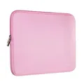 König Design Laptoptasche Laptophülle 15 Zoll stoßfeste Notebooktasche Laptop Schutzhülle Notebook Sleeve Hülle PC Laptop Schutztasche Rosa