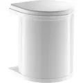 HAILO Abfallsammler Mülleimer Mono 15L Weiß 3515001