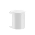 Hailo Abfallsammler 3555001 Compact-Box 15 L weiss Einbau Mülleimer schwenkbar