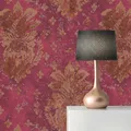 TADESSI Vliestapete Barock Raffaele M1-No.193 | Rot | Bronze | Orientalisch
