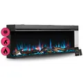 Elektrokamin BALDERIA Athena 60 - Einbaukamin - Schwarz