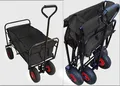 Faltbarer Transportwagen ✅ Luftbereifung ✅ Bollerwagen Klappwagen Handwagen Neu