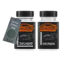 TRISTARcolor Autolack Lackstift Set für Fuji/Subaru 55M Evergreen Metallic Basislack Klarlack je 50ml