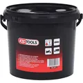 KS-Tools Reifenmontagepaste 100.4015, schwarz, für Auto- und Motorradreifen, im Eimer, 5 kg