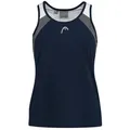 Head Tanktop Tennis-Tank Top Club (Racer Back, modern) dunkelblau/weiss Mädchen blau 164