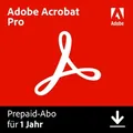 Adobe Acrobat Professional 1 Benutzer 1 Jahr