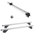 VDP Fahrradträger Bike Pro + Alu Dachträger RB003 kompatibel mit für Opel Astra J Kombi (5Türer) 2010-2015
