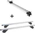 VDP Fahrradträger Bike Pro + Alu Dachträger RB003 kompatibel mit für Opel Astra J Kombi (5Türer) 2010-2015