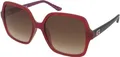Guess GU7921-H BURGUNDY/BROWN SHADED MIRRORED 57/17/140 Uni Sonnenbrillen