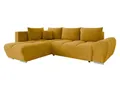 Mirjan24 Ecksofa Fureniz mit Bettkasten, 4 Sitzer L-Form Sofa mit Schlaffunktion, Eckcouch für Wohnzimmer, Couch mit Bettfunktion (Velo 626, Seite: Links)