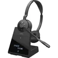 Jabra Engage 75 SE Stereo On Ear Headset Bluetooth, DECT, kabelgebunden Stereo Schwarz Noise Cancelling Mikrofon-Stummschaltung, NFC