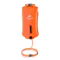 18L Schwimmboje Zwei Airbags Swim Boje Trockensack wasserdichte Strandtasche ...
