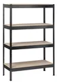 SCHULTE Regalwelt Schwerlastregal mit 4 Holzböden, 180x100x40 cm (HxBxT), Traglast pro Ebene 150 kg