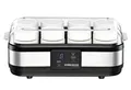 Rommelsbacher Joghurtbereiter JG 40 Edelstahl 8 Gläser 1,2l 40W