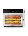 VEVOR Dörrgerät Dörrautomat 6 Tabletts Edelstahl 400W Getrocknete Früchte