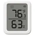 SwitchBot Meter Plus Drinnen Temperatur- & Feuchtigkeitssensor Freistehend Kabellos