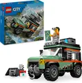 LEGO City Offroad Geländewagen - Bauspielzeug Set für Jungen und Mädchen ab 6 Jahren - Geschenk  zum Geburtstag oder für Feiertage - Inkl. Abenteurer Minifigur und Zubehör 60447