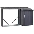 Kombi Holzunterstandu. Gartengeräteraum270 x 105 x130/158 cmBeschaffungsar tikel