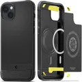 Spigen Rugged Armor Mag Magsafe iPhone 14 case - Black (Apple iPhone 14) (ACS05036)