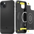 Spigen Rugged Armor MagSafe Matte Black Cover für das iPhone 14