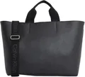 Calvin Klein Damen Tote Bag Tasche Ultralight Groß, Schwarz (NA Black), Einheitsgröße