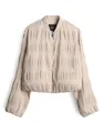 someday Damen Blazer | Blouson NOLEY mit texturierter Oberfläche Natural Glaze, 40