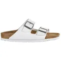 Birkenstock Pantoletten "Arizona" in Weiß - 41