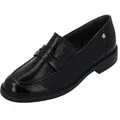 Paul Green Slipper & Mokassin 1251-028, Lack/Brush, Schwarz, Damen EU 6,5/40