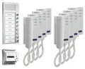 TCS Türsprechanlage Set 8 Teilnehmer 2-Draht BUS Sprechanlage PPA08-EN/02 Hörer