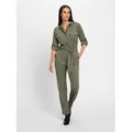 heine Jumpsuit Overall Innenbeinlänge ca. 76 cm grün 40