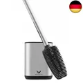 WEISSENSTEIN Klobürste Silikon - Flach & Flexibel - Toilettenbürste und B