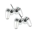 2 original Playstation 2 Controller - Pads in Silber - PS2 #2