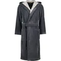 Cawoe Bademäntel, Grau, Textil, Gr. S, male, Badtextilien, Bademäntel
