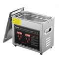 VEVOR Ultraschallreiniger Ultraschall Edelstahl-Reinigungsgerät 150 W, 3 L Ultraschallreinigungsgerät mit Digitaler Anzeige 0-30 Min, Reinigung Ultr