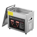 VEVOR Ultraschallreiniger Ultraschall Edelstahl Reinigungsgerät 172 W 3L Ultraschallreinigungsgerät mit Digitaler Anzeige 0-30 Min, Reinigung Ultraschall für Schmuck, Brillen, Uhren usw.