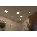 Paulmann LED-Einbaupanel Veluna VariFit eckig 125x125 mm 8,5 W 4.000 K Satin