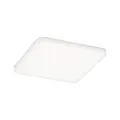 Paulmann 92397 LED Panel Einbauleuchte Veluna VariFit IP44 Neutralweiß 125x125mm eckig incl. 1x8,5 Watt Deckenleuchte Satin Deckenlampe Kunststoff Wohnzimmerlampe 4000 K