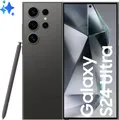 Samsung Galaxy S24 Ultra - 5G Smartphone - Dual-SIM - RAM 12 GB / Interner Speicher 512 GB - OLED-Display - 6.8" - 3120 x 1440 Pixel (120 Hz) - 4x x Rückkamera 200 MP, 50 MP, 12 MP, 10 MP - front camera 12 MP - Titanium Black - EU-Version (SM-S928BZKHEUE)