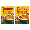 2er Pack Tempo Erbsen 2 x 225 g für 4 - 5 Portionen 10 Minuten Kochzeit gelbe Erbsen Erbsengericht getrocknete