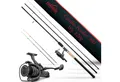 Paradox Fishing Feederrute Combo Feeder, (Rute + Rolle), 3,3m/3,6m, 90g/120g, 3 Wechselspitzen
