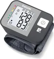 Beurer BC 27 Handgelenk-Blutdruckmessgerät mit Arrhythmie-Erkennung, Grau