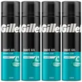 Gillette Original Scent Rasiergel Sensitive 4er Pack ,4x200ml, OvP Neu