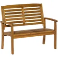 MERXX Gartenbank "Paraiba", Holz, 2-Sitzer, BxHxT: 110 x 92 x 62 cm - braun